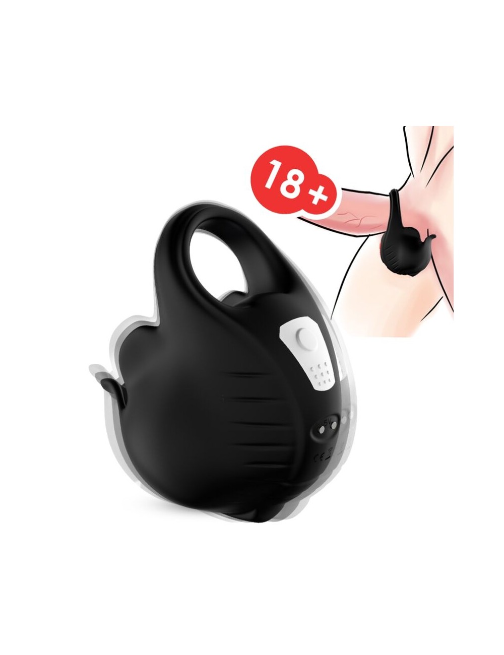 ARMONY - SCHRÖPF-VIBRATORRING SCHWARZ