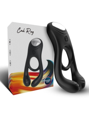 ARMONY - VEYRON DOPPELVIBRATOR-RINGSPIELZEUG FÜR PAARE SCHWARZ