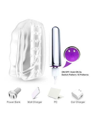 ARMONY - MASTER MASTURBATOR & VIBRATOR TRANSPARENT