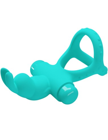PRETTY LOVE - FIGGY GREEN RABBIT VIBRATORRING