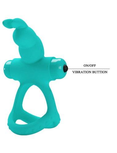 PRETTY LOVE - FIGGY GREEN RABBIT VIBRATORRING