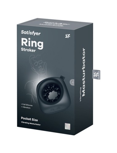 SATISFYER - RING STROKER MASTURBATOR & VIBRATOR
