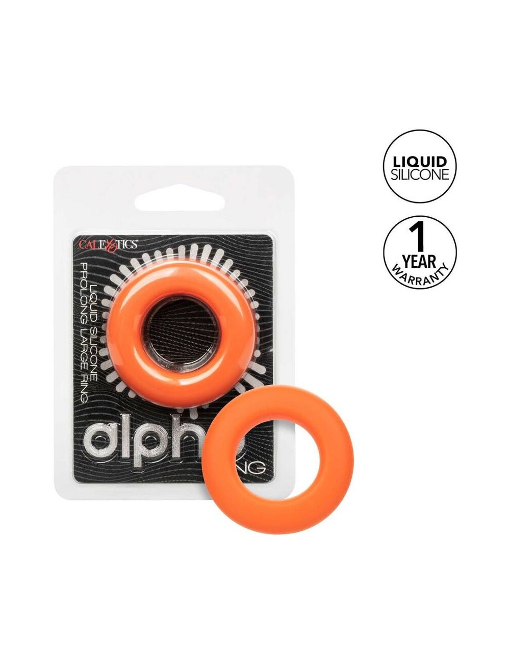 CALEXOTICS - ALPHA PROLONG GROSSER RING ORANGE CALEXOTICS - ALPHA PROLONG GROSSER RING ORANGE