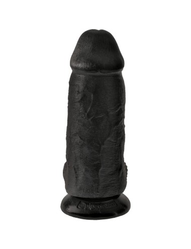 KING COCK - POLLIGER REALISTISCHER PENIS 23 CM SCHWARZ