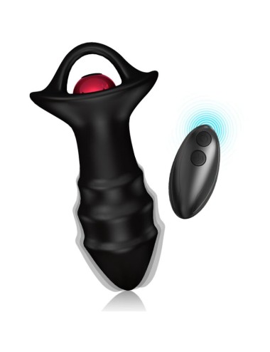 ARMONY - KYLIN FINGERVIBRATOR & ANALPLUG FERNBEDIENUNG SCHWARZ