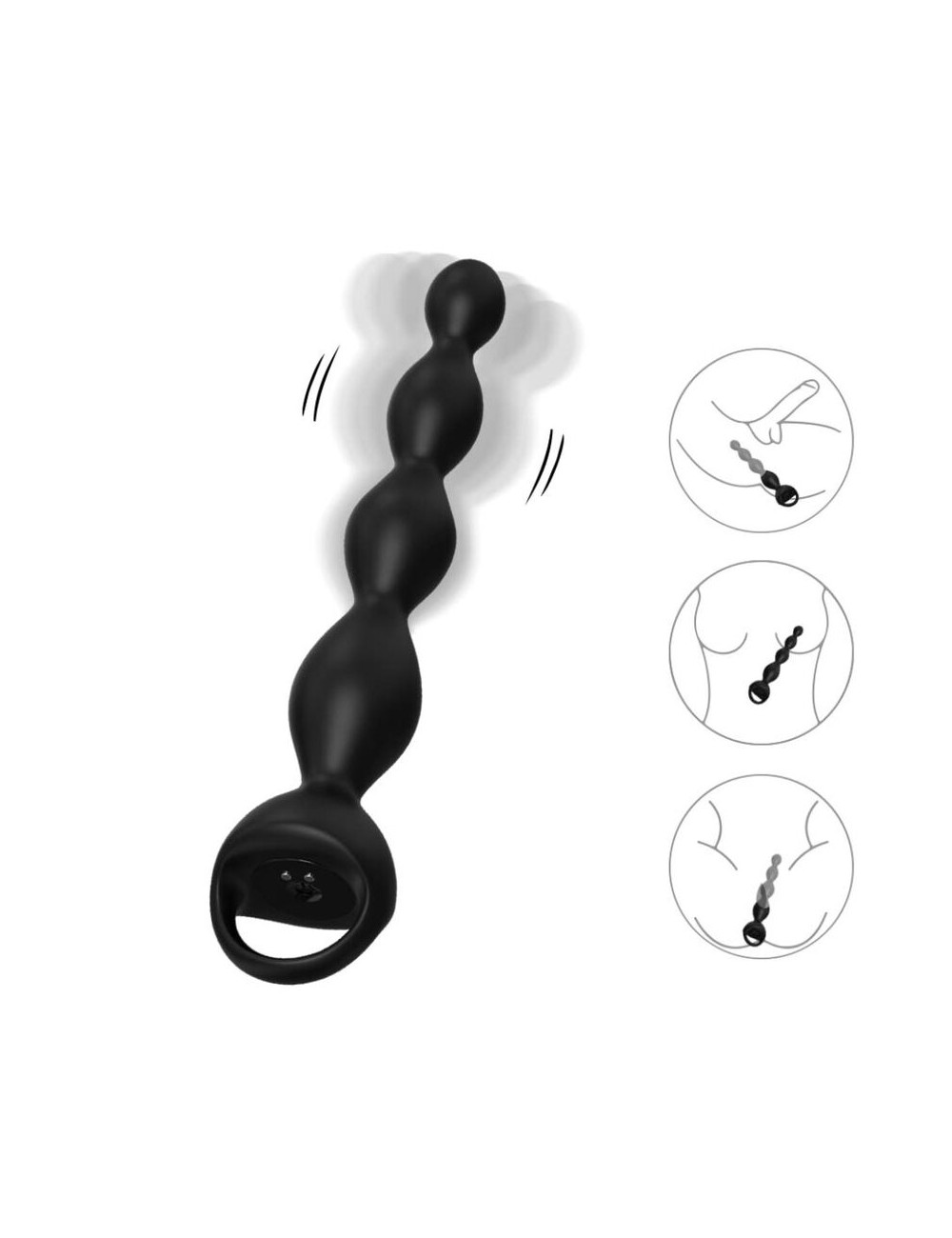 ARMONY - VIBRATOR FINGER ANAL PLUG SCHWARZ