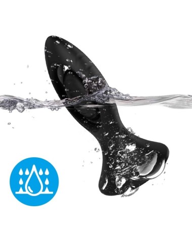 ARMONY - VIBRATOR & ANALPLUG SILIKON SCHWARZ