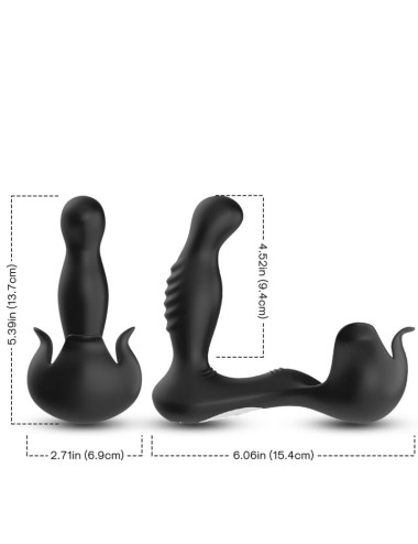 ARMONY - SURROUND VIBRATOR ANAL & STIMULATOR HODEN FERNBEDIENUNG SCHWARZ