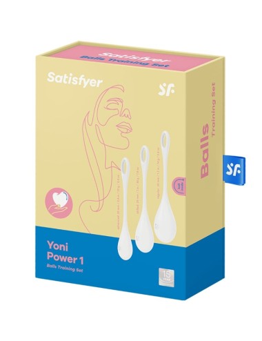 SATISFYER - YONI POWER 1 TRAININGSSET WEISS