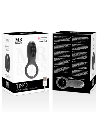 MR BOSS - TINO STIMULATORRING KOMPATIBEL MIT DER WATCHME WIRELESS-TECHNOLOGIE