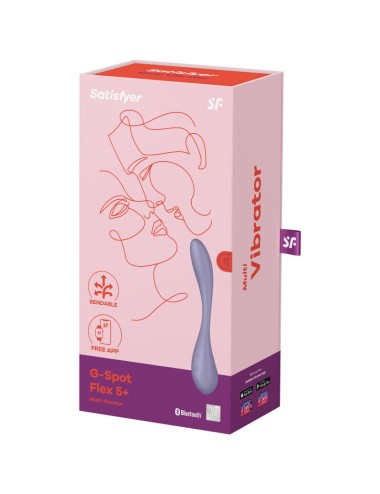 SATISFYER - G-SPOT FLEX 5 MULTI VIBRATOR LILA
