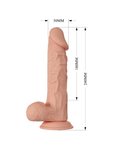 BAILE - SCHÖNE BEGEGNUNG BURAQ FLEXIBLER REALISTISCHER DILDO 24 CM NATÜRLICH