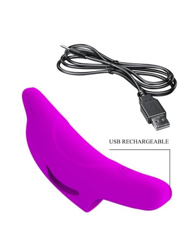PRETTY LOVE - DELPHINI LEISTUNGSSTARKER LILA FINGERSTIMULATOR