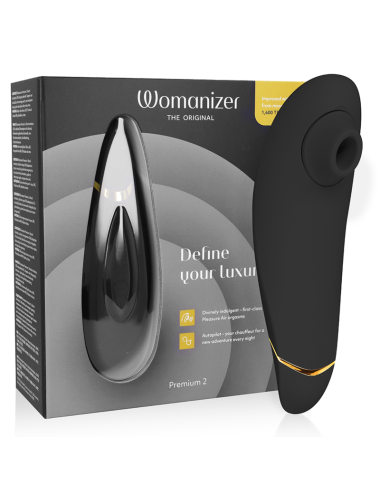 WOMANIZER - PREMIUM 2 KLITORALSTIMULATOR SCHWARZ
