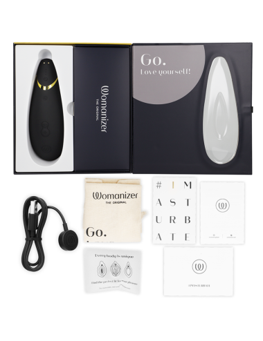 WOMANIZER - PREMIUM 2 KLITORALSTIMULATOR SCHWARZ