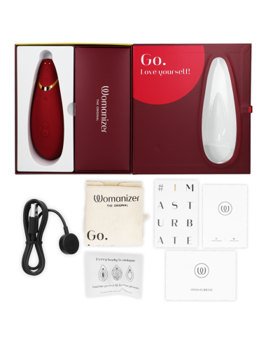 WOMANIZER - PREMIUM 2 KLITORALSTIMULATOR BORDEAUX