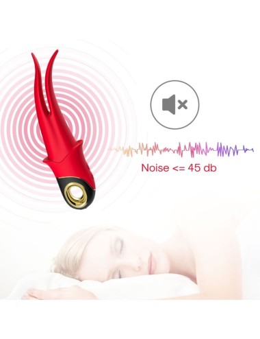ARMONY - SHADOW VIBRATOR DOPPELKOPF TEASING ROT