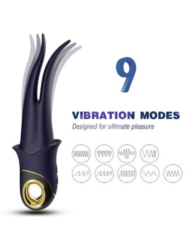 ARMONY - SHADOW VIBRATOR DOPPELKOPF TEASING BLAU