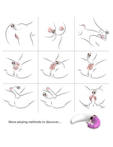 ARMONY - SWEETMOON LECKT VIBRIERENDEN CLIT UND G-SPOT ROSA