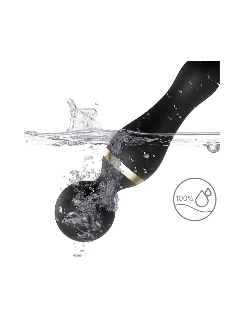 ARMONY - FREEZA MASSAGER & VIBRATOR SUPER FLEXIBLER KOPF SCHWARZ