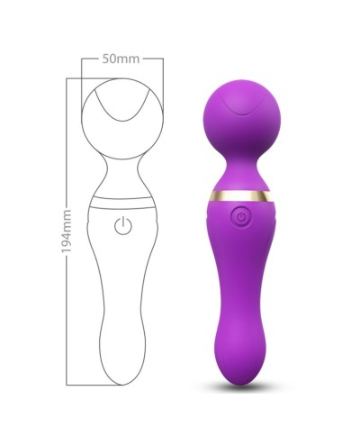 ARMONY - FREEZA MASSAGER & VIBRATOR SUPER FLEXIBLER KOPF LILA