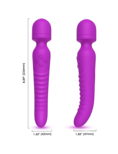 ARMONY - MISSION MASSAGER & VIBRATOR WÄRMEEFFEKT LILA