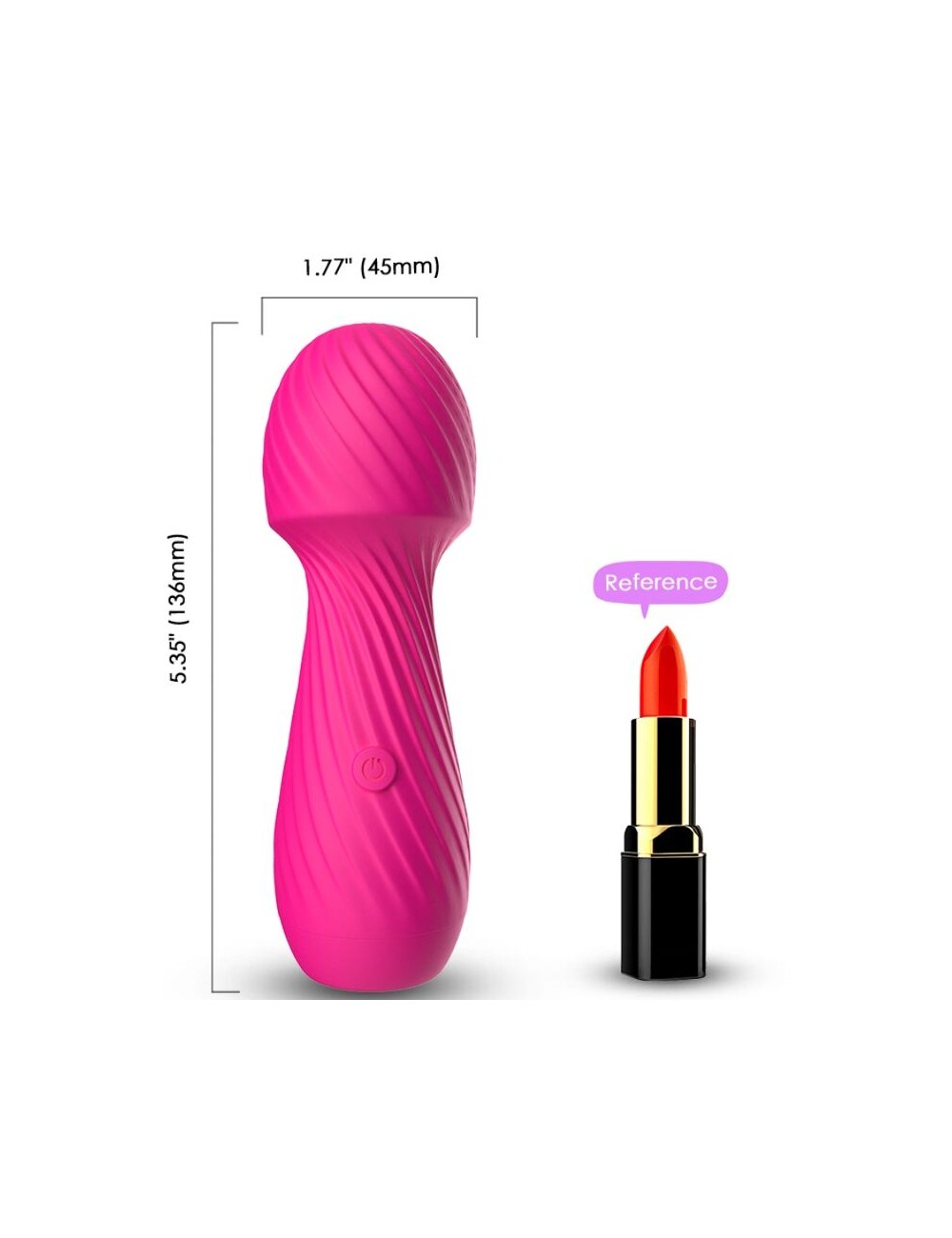 ARMONY - DAZZLE MASSAGER & VIBRATOR KLEIN FUCHSIA