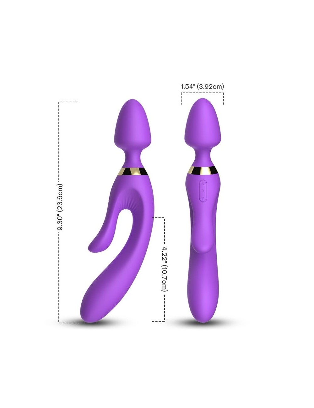 ARMONY - MASSAGER & VIBRATOR KANINCHEN LILA