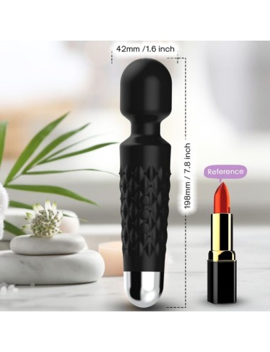 ARMONY - POSTMAN MASSAGER & VIBRATOR SUPER FLEXIBLER KOPF SCHWARZ