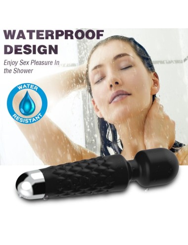 ARMONY - POSTMAN MASSAGER & VIBRATOR SUPER FLEXIBLER KOPF SCHWARZ