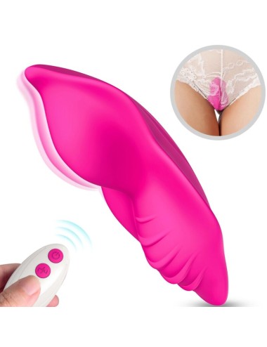 ARMONY - WHISPER TRAGBARES HÖSCHEN VIBRATOR MIT FERNBEDIENUNG FUCHSIA