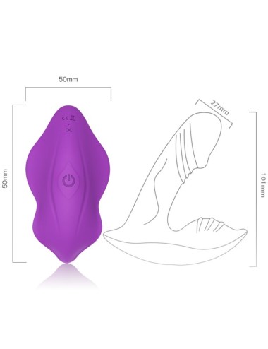 ARMONY - WHISTLE VIBRATOR INTRODUCIBLE FERNBEDIENUNG LILA