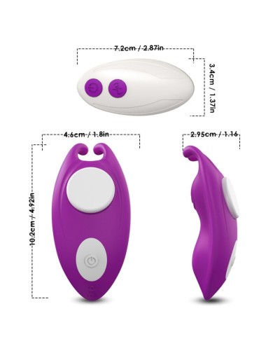 ARMONY - HONEYBEE TRAGBARES HÖSCHEN VIBRATOR G-SPOT FERNBEDIENUNG LILA
