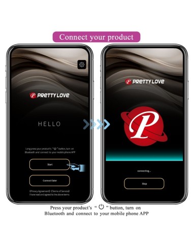 PRETTY LOVE - CASPER LILA WIEDERAUFLADBARES VIBRIERENDES EI