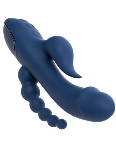 CALEXOTICS - VIBRATOR DREIFACH-ORGASMUS BLAU