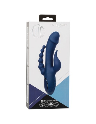 CALEXOTICS - VIBRATOR DREIFACH-ORGASMUS BLAU