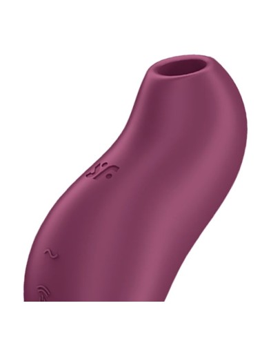 SATISFYER - POCKET PRO 1 KLITORIS-STIMULATOR GRANAT