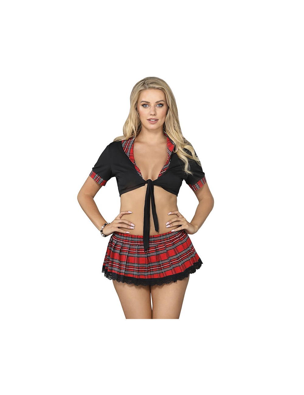 SUBBLIME - SEXY SCHULMDCHEN-KOSTÜM MIT TOP S/M SUBBLIME - SEXY SCHULMDCHEN-KOSTÜM MIT TOP S/M