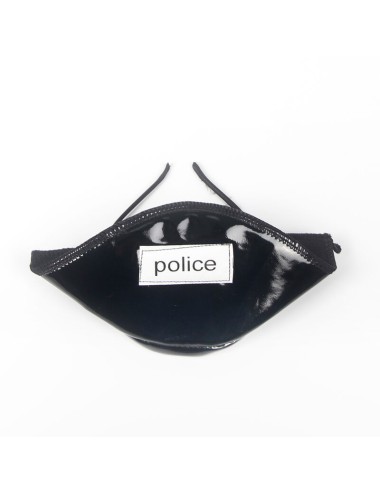 SUBBLIME - SPITZENBODY POLIZEIKOSTÜM SCHWARZ L/XL