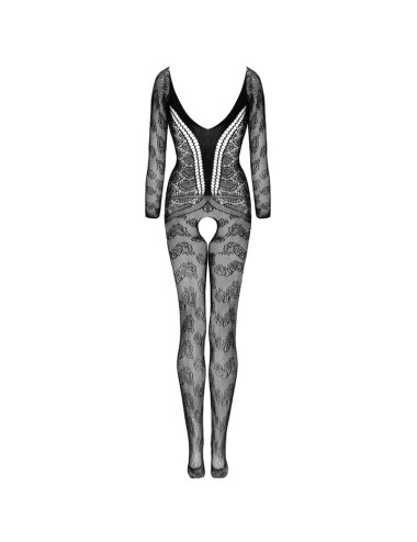 LIVCO CORSETTI FASHION - CORDILL LC 17358 BODYSTOCKING CROTCHLESS SCHWARZ EINE GRÖSSE