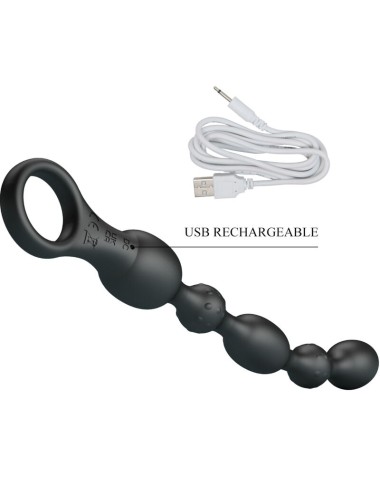 PRETTY LOVE - VAN ANAL BALLS 10 VIBRATIONEN WIEDERAUFLADBARES SILIKON