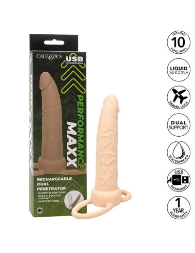 CALEXOTICS - PERFORMANCE MAXX WIEDERAUFLADBARER DUAL PENETRATOR