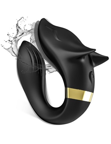 ARMONY - FOX VIBRATOR FÜR PAARE MIT FERNBEDIENUNG SCHWARZ