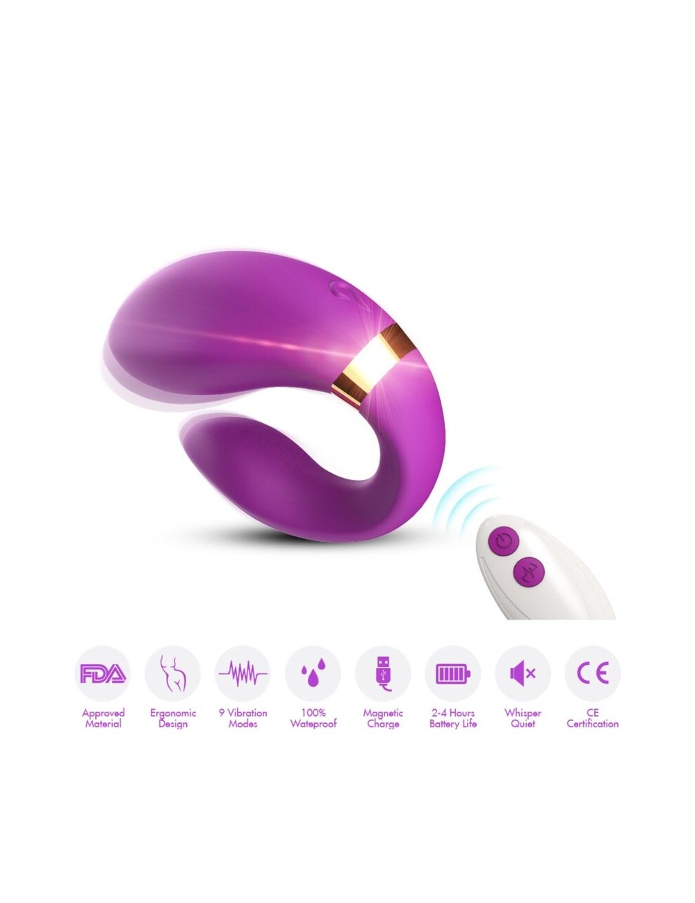 ARMONY - CRESCENT VIBRATOR FÜR PAARE