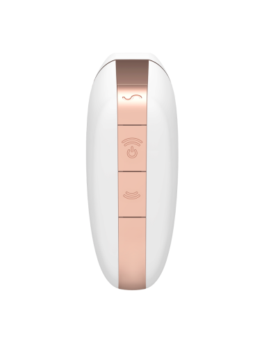 SATISFYER - LOVE TRIANGLE STIMULATOR & VIBRATOR WEISS