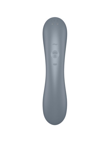 SATISFYER - CURVE TRINITY 1 AIR PULSE VIBRATION GRAU