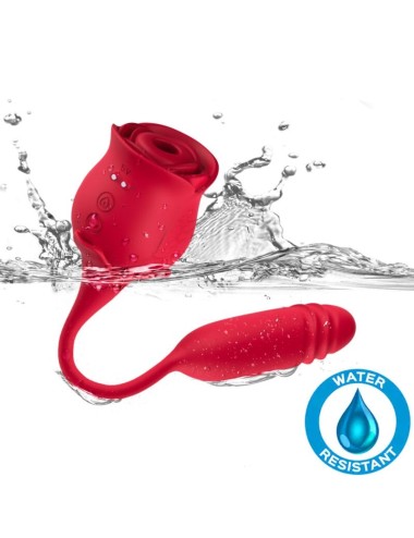 ARMONY - ROSEKNIGTH LECKT VIBRIERENDEN CLIT UND VIBRATOR ROT