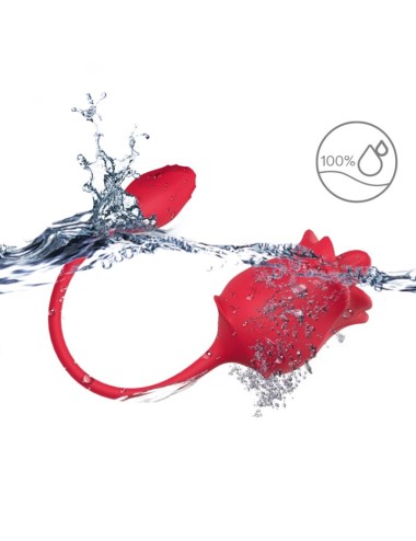ARMONY - ROSA STIMULATOR & VIBRATOR COLA RED