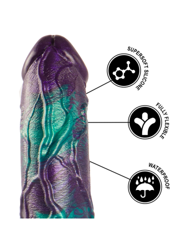 EPIC - BASILISK DILDO DOPPELT SCHUPPIG VERGNÜGEN, GROSSE GRÖSSE