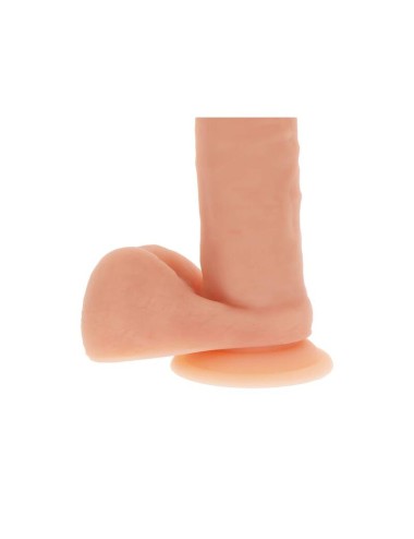 GET REAL - SILIKONDILDO 20,5 CM MIT KUGELN HAUT